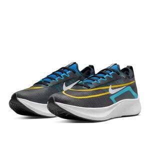 NEW Nike Zoom Fly 4 Black Grey Blue Chlorine Running shoes CT2392-003 Size 11